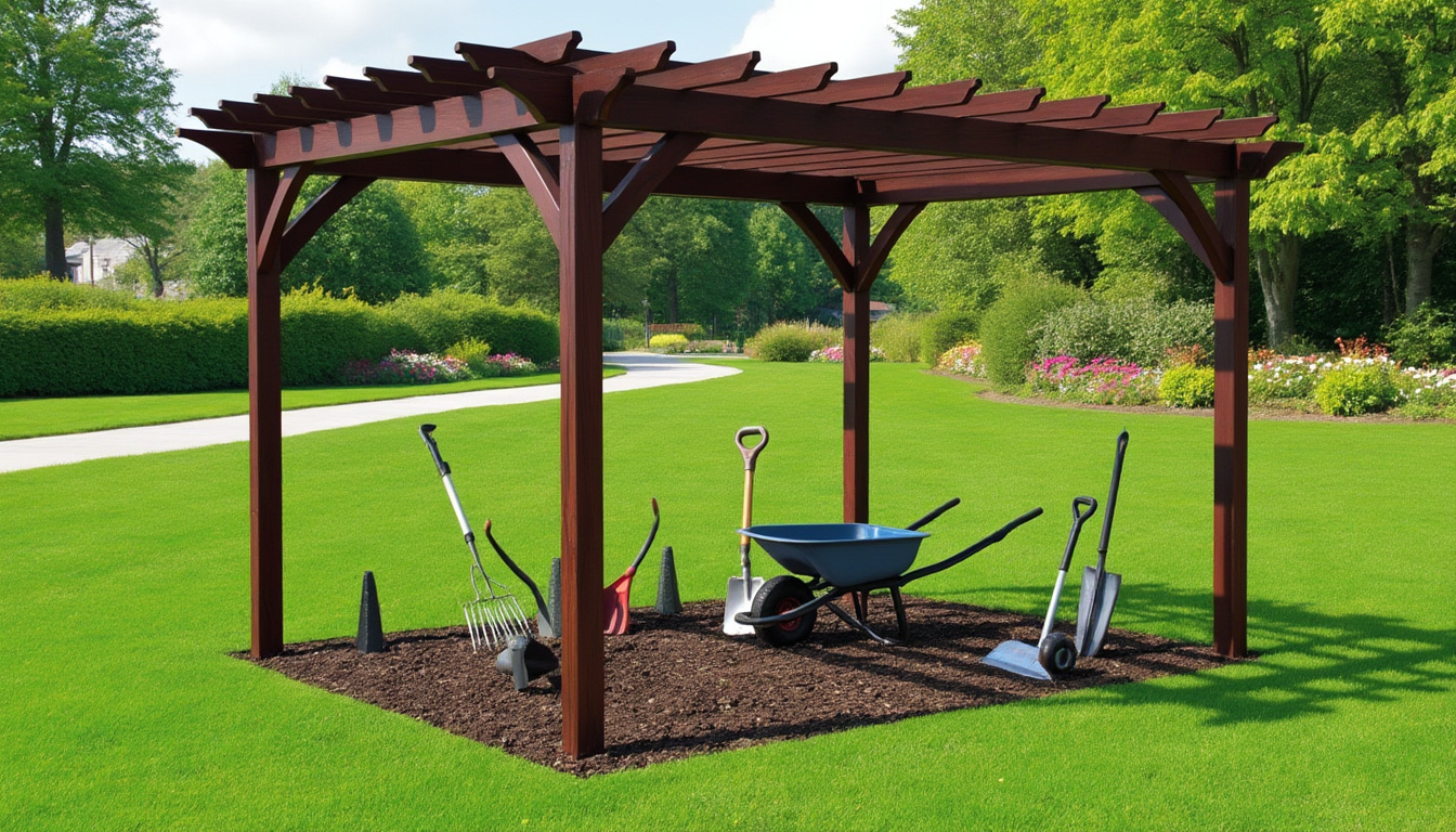 découvrez 4 méthodes efficaces pour fixer solidement une pergola dans l'herbe et assurer une installation durable et stable en toute simplicité.