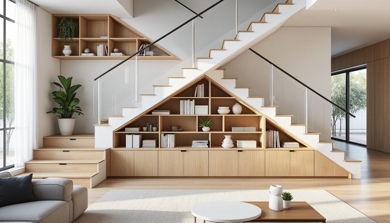 découvrez 6 idées pratiques et créatives pour aménager un dessous d'escalier ouvert et optimiser cet espace souvent négligé dans votre intérieur.