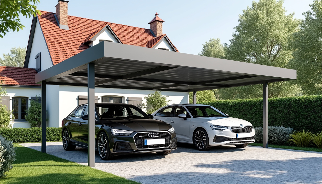 découvrez tout ce qu'il faut savoir sur le carport 2 voitures : dimensions adaptées, prix moyens et démarches pour obtenir le permis nécessaire.