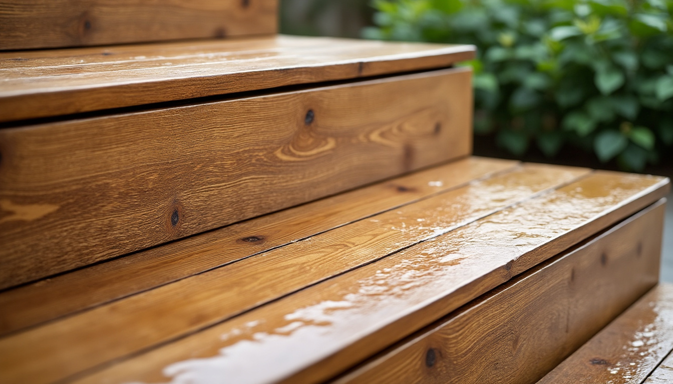 découvrez comment choisir les essences de bois, appliquer les traitements adaptés et maximiser la durée de vie de votre escalier en bois extérieur.