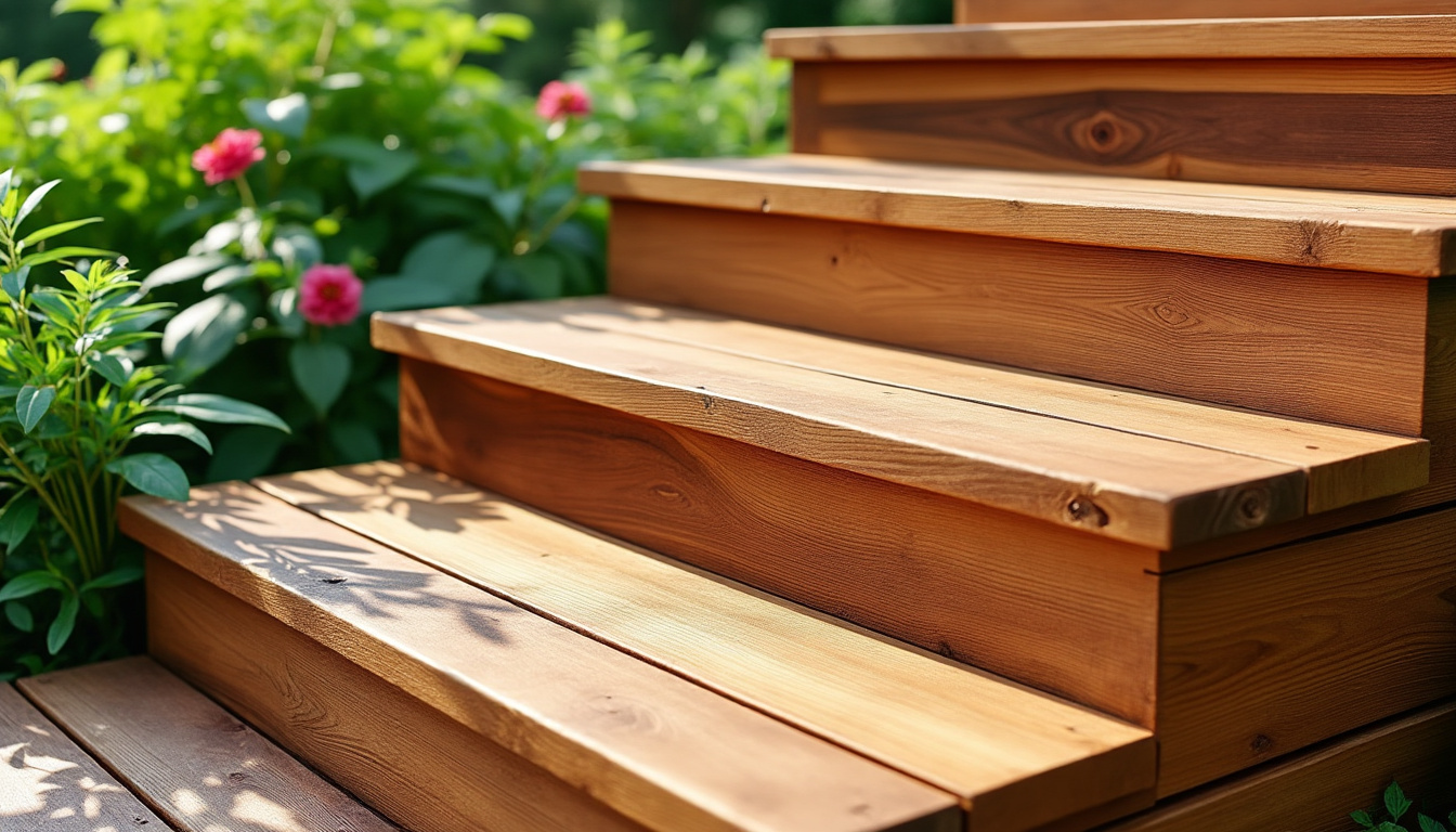 découvrez tout sur les escaliers en bois pour l'extérieur : choix des essences, traitements adaptés et conseils pour assurer une longue durée de vie à votre installation.