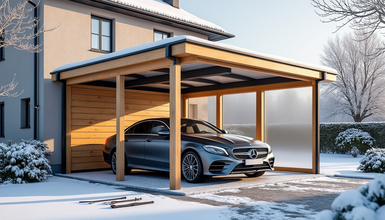 découvrez comment fermer votre carport pour l'hiver en respectant les réglementations en vigueur. solutions pratiques et conseils pour protéger votre véhicule des intempéries.