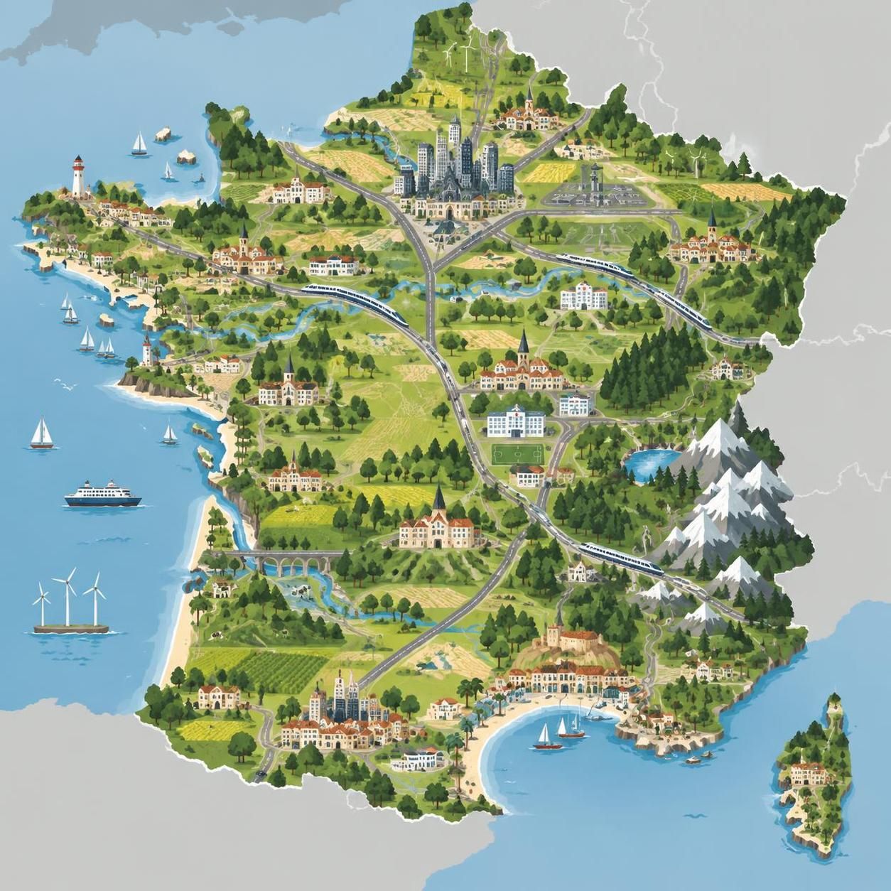 découvrez la définition de l’aménagement du territoire, ses enjeux et les principales politiques menées en france pour organiser les espaces et réduire les inégalités.