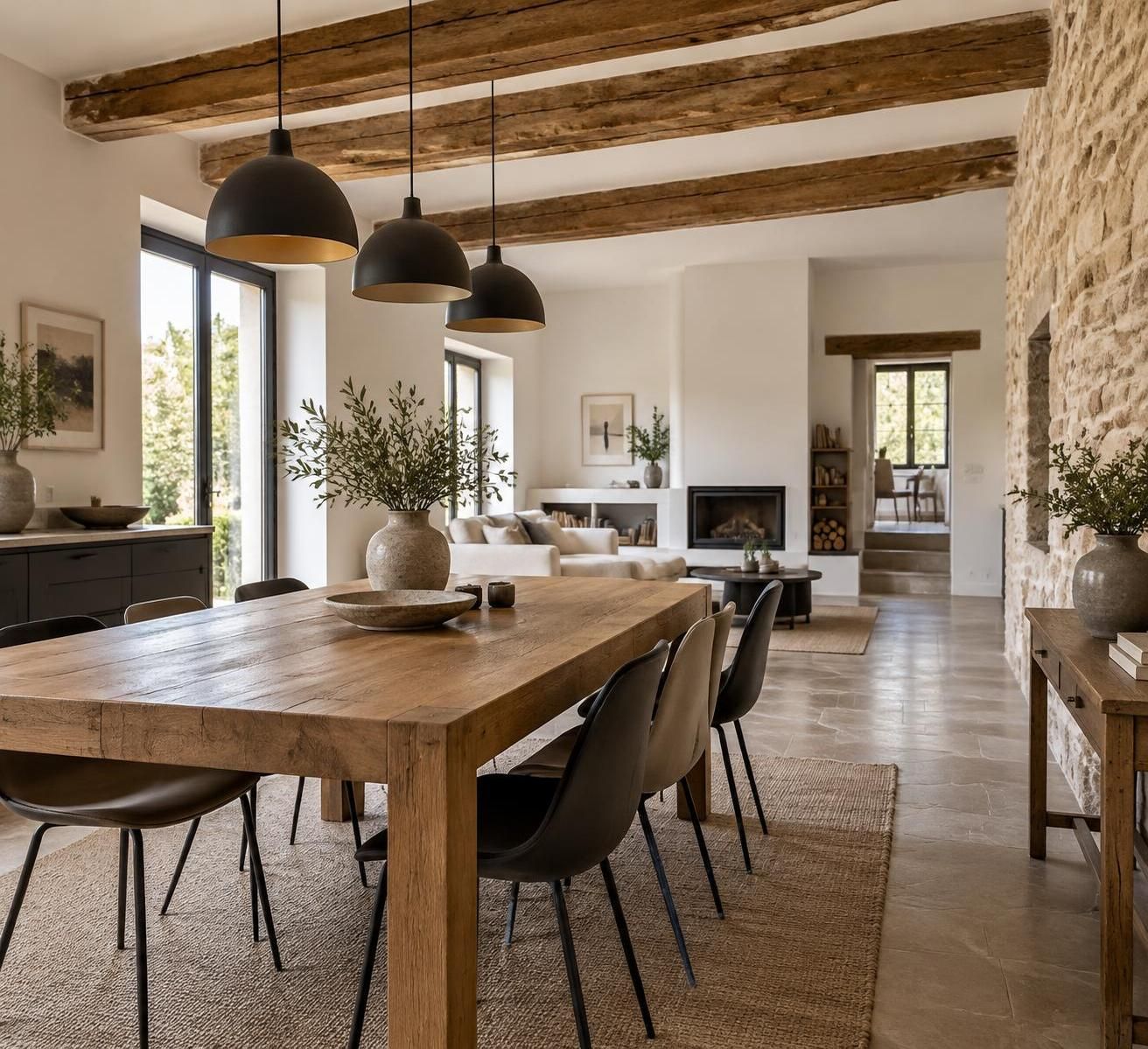 découvrez comment adopter le style maison rustique avec des matériaux naturels, des intérieurs chaleureux et des idées déco chic et modernes.